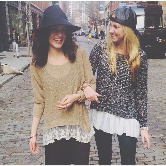 LF Open Knit Ruffled Sweater - Picture 2 of 5